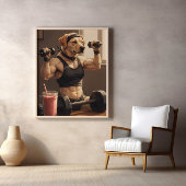 Gewinner: Kürbisbäume in Aktion Poster