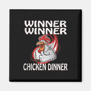 Gewinner Loser Video Game Chicken Dinner Game Play Magnet