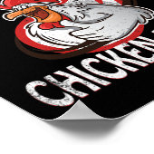 Gewinner Loser Video Game Chicken Dinner Game Play Poster (Ecke)