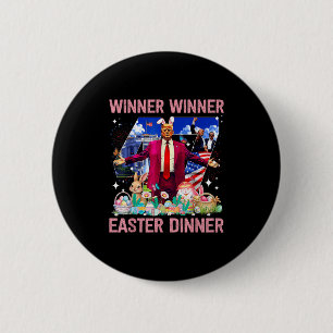 Gewinner Osteressen Trump Bunny Hunt Eggs Happy E Button