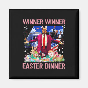 Gewinner Osteressen Trump Bunny Hunt Eggs Happy E Magnet