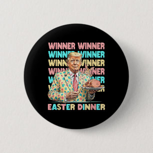 Gewinner Osterfest Days Trumps Bunny Rabbit Resu Button