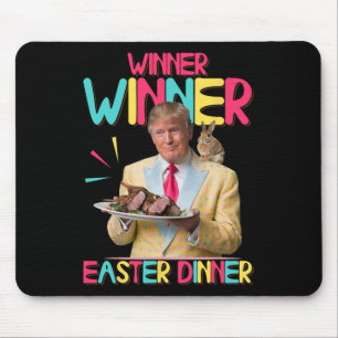 Gewinner Osterfest Funny Trump Bunny Happ Mousepad