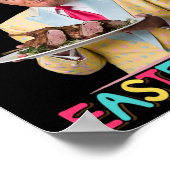 Gewinner Osterfest Funny Trump Bunny Happ Poster (Ecke)