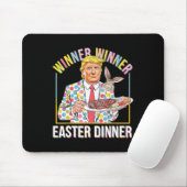 Gewinner Ostern Abendessen Präsident Trump glückli Mousepad (Mit Mouse)