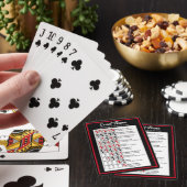 Gewinner Poker Hands Personalisiert Spielkarten (In Situ)