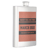 Gewinner-Preisflasche Hoops Bracket Challenge Flachmann (Rechts)