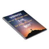 Gewinner sind nicht Menschen, die nie versagt habe Notizblock (Rechte Seite)