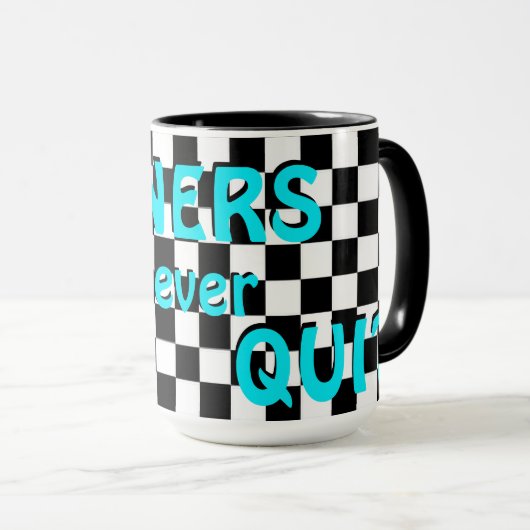 " Gewinner " Tasse (VorderseiteRechts)