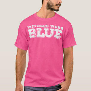 Gewinner tragen Blue Spirit Wear Team Game Colour T-Shirt