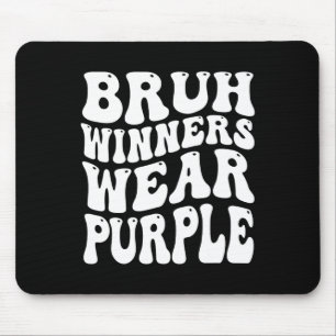 Gewinner tragen Lila Team Sports Day Game Spirit W Mousepad