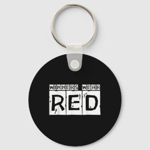 Gewinner tragen Red Spirit Wear Team Game Color Wa Schlüsselanhänger