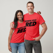 Gewinner tragen Red T-Shirt (Unisex)