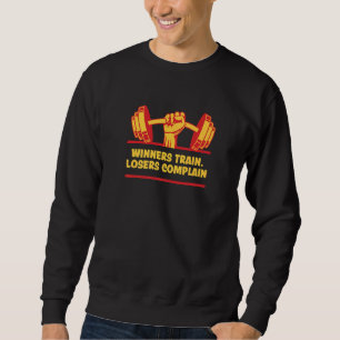 Gewinner Trainingsverlustern Beschwerde Workout Mo Sweatshirt