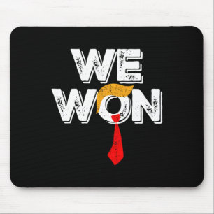 Gewinner Trump Vance Wir gewannen mit Byck America Mousepad