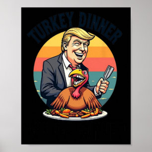 Gewinner Türkei Abendessen Donald Trump Funny Thi Poster
