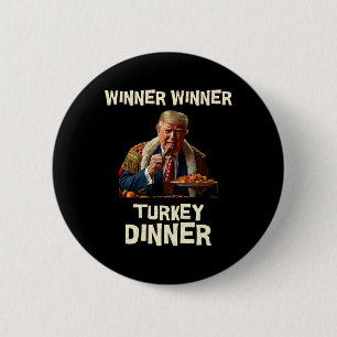 Gewinner Türkei Abendessen Erntedank Donald Tr Button