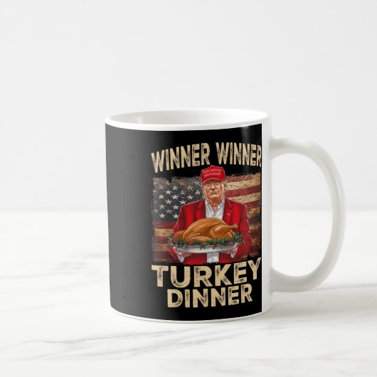 Gewinner Türkei Abendessen Erntedank Donald Tr Kaffeetasse (Rechts)