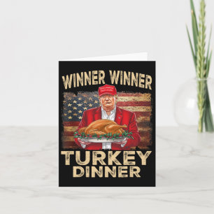 Gewinner Türkei Abendessen Erntedank Donald Tr Karte