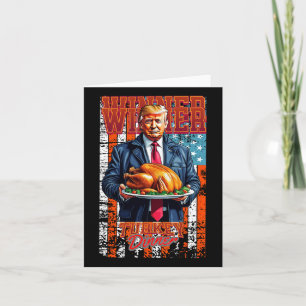 Gewinner Türkei Abendessen Erntedank Trump Karte