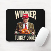 Gewinner Türkei Abendessen Funny Trump Mousepad (Mit Mouse)