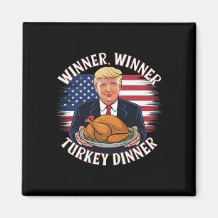 Gewinner Türkei Abendessen Funny Trump Thanksgivi Magnet