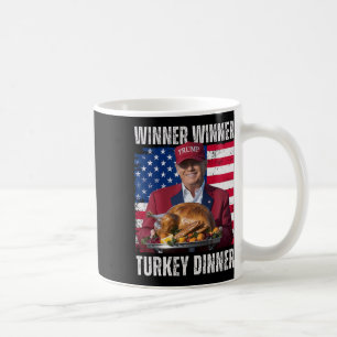 Gewinner Türkei Abendessen Spaß Funny Trump als Ge Kaffeetasse
