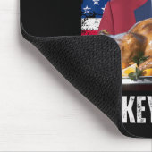 Gewinner Türkei Abendessen Spaß Funny Trump als Ge Mousepad (Ecke)