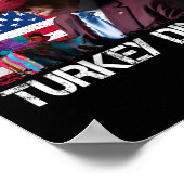 Gewinner Türkei Abendessen Spaß Funny Trump als Ge Poster (Ecke)