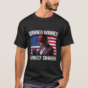 Gewinner Türkei Abendessen Spaß Funny Trump als Ge T-Shirt