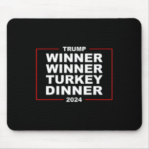 Gewinner Türkei Abendessen Trump 47 Sieg Danke Mousepad