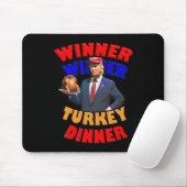 Gewinner Türkei Abendessen Trump feiert als Mousepad (Mit Mouse)