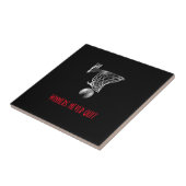 Gewinner verlassen nie Basketball Fliese (Seite)