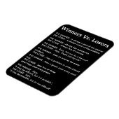 Gewinner Vs Losers Magnet (Linke Seite)