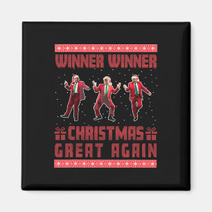 Gewinner Weihnachten Große Weihnachtsfeier Santa T Magnet