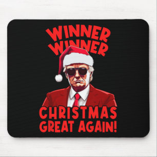Gewinner Weihnachten Grosses erneut Funny Santa Tr Mousepad