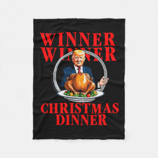Gewinner Weihnachtsessen Funny Trump gewinnt Tur Fleecedecke