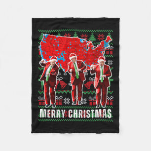Gewinner Weihnachtsessen Weihnachtsessen Santa Tru Fleecedecke