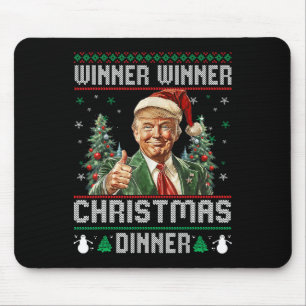 Gewinner Weihnachtsessen Weihnachtsessen Santa Tru Mousepad