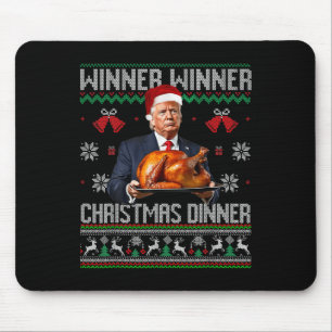 Gewinner Weihnachtsessen Weihnachtsessen Santa Tru Mousepad