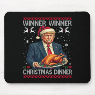 Gewinner Weihnachtsessen Weihnachtsessen Santa Tru Mousepad