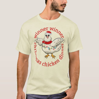Gewinner Weihnachtsgebäck Abendessen lustig T-Shirt