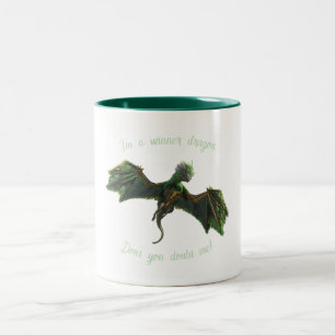 Gewinnerdrache Zweifarbige Tasse
