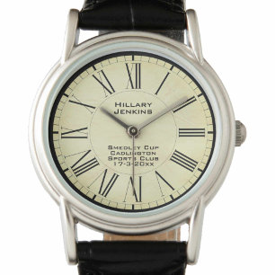 Gewinnerin des Frauenwettbewerbs Armbanduhr