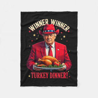 Gewinnerin Funny Sieger Türkei Dinner Trump Pjs Da Fleecedecke