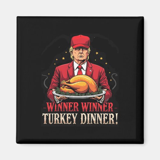 Gewinnerin Funny Sieger Türkei Dinner Trump Pjs Da Magnet (Vorne)