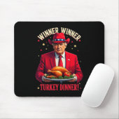 Gewinnerin Funny Sieger Türkei Dinner Trump Pjs Da Mousepad (Mit Mouse)