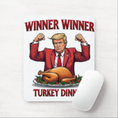 Gewinnerin Türkei Dinner Trump Erntedank Mousepad (Mit Mouse)