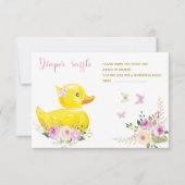 Gewinnkarten für Girl Rubber Duck (Vorderseite)