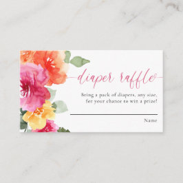 Gewinnlose Gewinnkarten Mädchen Dusche pinkfarbene Begleitkarte